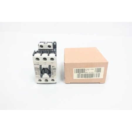 Fuji Electric 110-120V-AC 20A Amp 5HP AC Contactor SC-E02 SE09AA-H